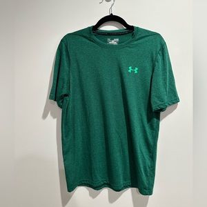 Under Armour Green HeatGear Tee (like new)